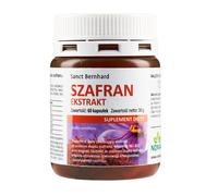 Cápsulas de Azafrán para el Sistema Nervioso Krauterhaus Sanct Bernhard (60 cápsulas)