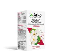 Arkopharma - Arkocápsulas Bacopa Bio, 45 Cápsulas, Complemento Alimenticio con Bacopa Monnieri Ecológica, Ayuda a Mantener la Memoria y la Concentración, Rendimiento Cognitivo, Apto Veganos