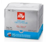 Cápsulas de café espresso Illy Mitaca DESCAFEINADO 15uds MPS