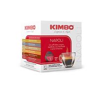 Cápsulas de Café Kimbo Napoli, Compatibles con Nescafè Dolce Gusto, 6 Paquetes de 16 Cápsulas (Total 96 Cápsulas)