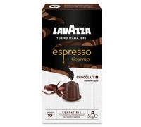 Cápsulas de café Lavazza Espresso Gourmet con sabor a chocolate para Nespresso (10 unidades)