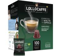Lollo Caffè – PassionEspresso Nero – Mezcla negra – 100 cápsulas