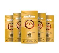 Capsulas de Cafe Molido 100% Arábica - Lavazza Qualità Oro - Compatible con Máquinas Nespresso - Notas Frutales Sabor Suave y Aromático - Pack Laborawi (50 cápsulas)