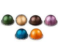 Cápsulas de café Nespresso Vertuo de selección larga caducidad Cápsulas Stormio Intenso Odacio Melozio Elvazio Giornio 60 vainas 6 mangas