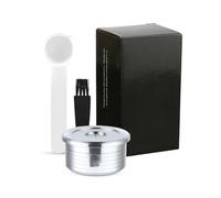 Cápsulas de café reutilizables de acero inoxidable, compatibles con máquinas AAA 3A C225, Delta Q NDIQ7323 y EP MINI Point