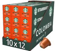 Cápsulas de café Starbucks de origen único de Colombia para Nespresso (120 unidades)