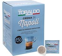 Cápsulas de café Toraldo Crema de Nápoles, mezcla ESE 44 mm (150 unidades)