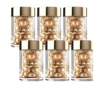 Cápsulas de ceramida Hydrating Serum, Daily Skin Barrier Repair & Moisture Boost, Cápsulas reafirmantes antiedad para líneas finas y elasticidad, esencia de ceramida blanqueadora y suavizante (6