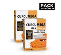 Cápsulas de Curcumega Max de 10 000 mg, 2 x 60 unidades