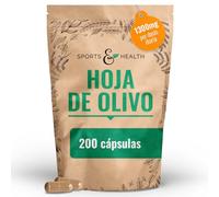 Cápsulas de extracto de hoja de olivo - 200 cápsulas de hoja de olivo con 650 mg - 260 mg de oleuropeína al día - bio