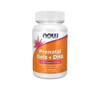 Cápsulas de gel prenatal + DHA, 90 cápsulas, Now Foods