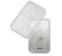Cápsulas de monedas rectangulares 27 x 47 mm (10 piezas) [Lindner S22552747P] por ejemplo por 1 Oz Australia (Plata)