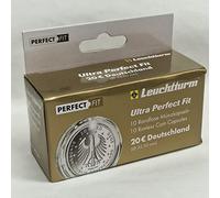 Cápsulas de monedas Ultra Perfect·Fit para monedas alemanas de 20 euros a partir de 2016 - Cápsulas premium de Leuchtturm 10 unidades