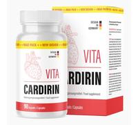 Cápsulas de Vita Cardirin | Función de la vejiga - debilidad de la vejiga - con una combinación natural de ingredientes - en un práctico suministro para 3 meses - 1x