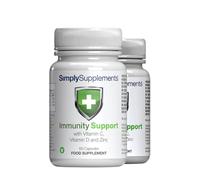 Cápsulas de Vitamina C, D y Zinc para la Inmunidad | Fórmula Una al Día | 120 Cápsulas de Liberación Rápida = 4 Meses de Suministro | Apto para Veganos | Fabricado en el Reino Unido