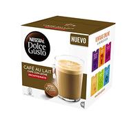 Nescafé | Café au Lait Descafeinado - 16 cápsulas para Nescafé Dolce Gusto