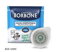 Cápsulas ESE 44MM Café Borbone Mezcla Noble (Azul) - Caja 120PZ