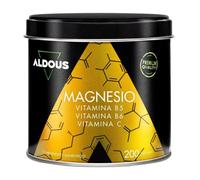 Aldous Labs Complemento alimenticio Citrato de Magnesio 1500 mg con Vitamina C B5 B6 – 200 cápsulas