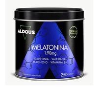Aldous Labs Melatonina con Magnesio, Griffonia, Valeriana y Vitamina B6 250 Cápsulas