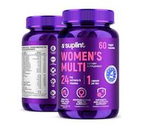 Cápsulas multivitamínicas de alta dosis para mujeres - Complejo A-Z con vitamina B6, hierro, zinc y Vitex - 60 cápsulas veganas - Multivitaminas premium - Vitaminas todo en uno para mujeres