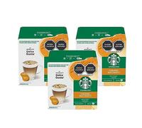 Cápsulas para café Caramel Macchiato 3 Paquetes con 12 Cápsulas Cada Uno