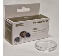 Cápsulas para monedas Britannia Gold de 1 oz - Ultra 33 de Leuchtturm Pack de 10