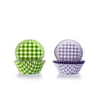 Ibili CAPSULAS REPOSTERIA Cuadros Mora, Stainless Steel, Morado/Verde/Blanco, 24 x 12 x 5 cm