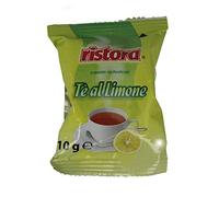 Cápsulas Ristora de té de limón compatibles con Lavazza Espresso Point. Paquete de 50 cápsulas