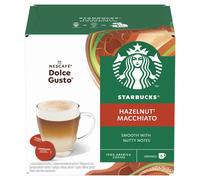 Cápsulas Starbucks Hazelnut Macchiato para Dolce Gusto 6+6