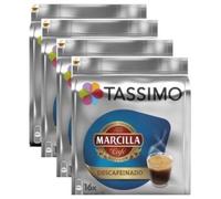 Capsulas Tassimo Marcilla Descafeinado 4 Packs