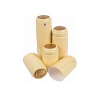 Cápsulas Termorretráctiles Blancas - 100 Unidades - Para Botellas de Vino Casero, Jugos y Otros Líquidos