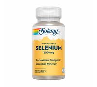 Cápsulas Veganas De Alto Potencia De Selenio 100 200 Mcg Por Solaray