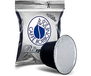 Capsule Borbone Respresso miscela nera compatibili Nespresso PZ. 100 200 300 400 500 600 (500)