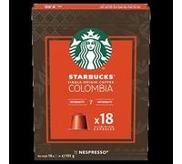 Capsule café Starbucks Nespresso Colombia X18