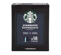 Capsules café Starbucks Nespresso Espresso Roast X18