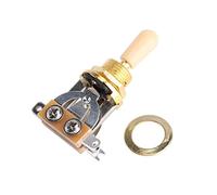 Captación Botón Sonido Guitarra Tipo Niveles para 3 | Aleación Dorada, Control Fácil y Duradero, Activación y Desactivación, Uso en Guitarra