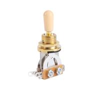 Captación de Sonido de 3 Niveles para Guitarra, Botón Dorado de Aleación