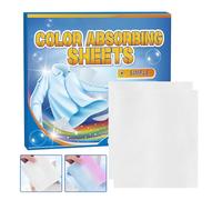 Captadores de Color para Lavandería - Absorbentes de Tintes para Evitar Desprendimiento de Color | 100 Unidades Absorbente Colorante para Casa Viaje