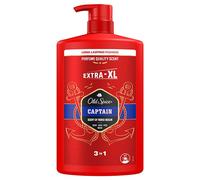Old Spice Captain Gel de Ducha y Champú 3 en 1 para Hombre,1L | Frescura Duradera, Fragancia Intensa, Limpieza Profunda