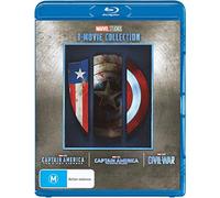 Captain America 3 Film Collection (Captain America: The First Avenger/Captain America: The Winter Soldier/Captain America: Civil War)