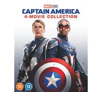 Captain America: 4-movie Collection (Blu-ray) Anthony Mackie (Importación USA)