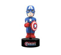 Captain America - Captain America 6" Tall Solar Powered Body Knocker Display