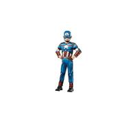 Captain America Childrens/Kids Deluxe Costume