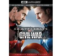 CAPTAIN AMERICA: CIVIL WAR (4K UHD Blu-ray) Chris Evans (Importación USA)
