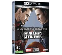Captain America : Civil War (4K UHD Blu-ray) Chris Evans Joe Russo Anthony Russo
