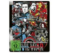 Captain America: Civil War - Mondo Steelbook Edition (4K Ultra HD) (+ Blu-ray) [Alemania] [Blu-ray]