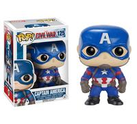 Captain America Civil War Pop Vinile Bobble-head Captain America 10 Cm Funko