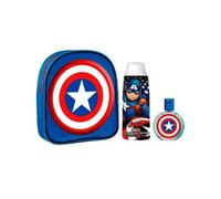 Captain America Eau De Toilette Spray 50 ml Set 3 Pieces