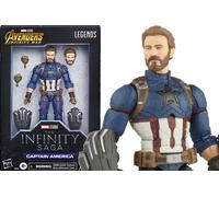 Captain América Infinity War Marvel Legends Figura de Acción Hasbro