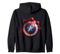 Captain America Shield Red Hulk Brave New World Sudadera con Capucha